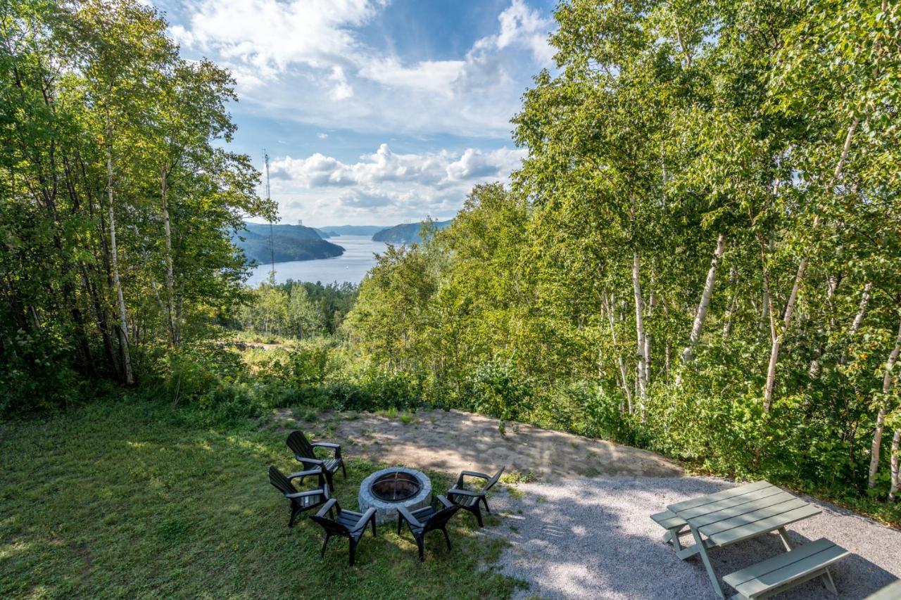 Montfjord - Chalets, Spa Et Vue - Chantafjord #2 Sacre-Coeur Dış mekan fotoğraf