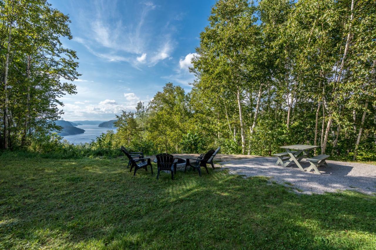 Montfjord - Chalets, Spa Et Vue - Chantafjord #2 Sacre-Coeur Dış mekan fotoğraf