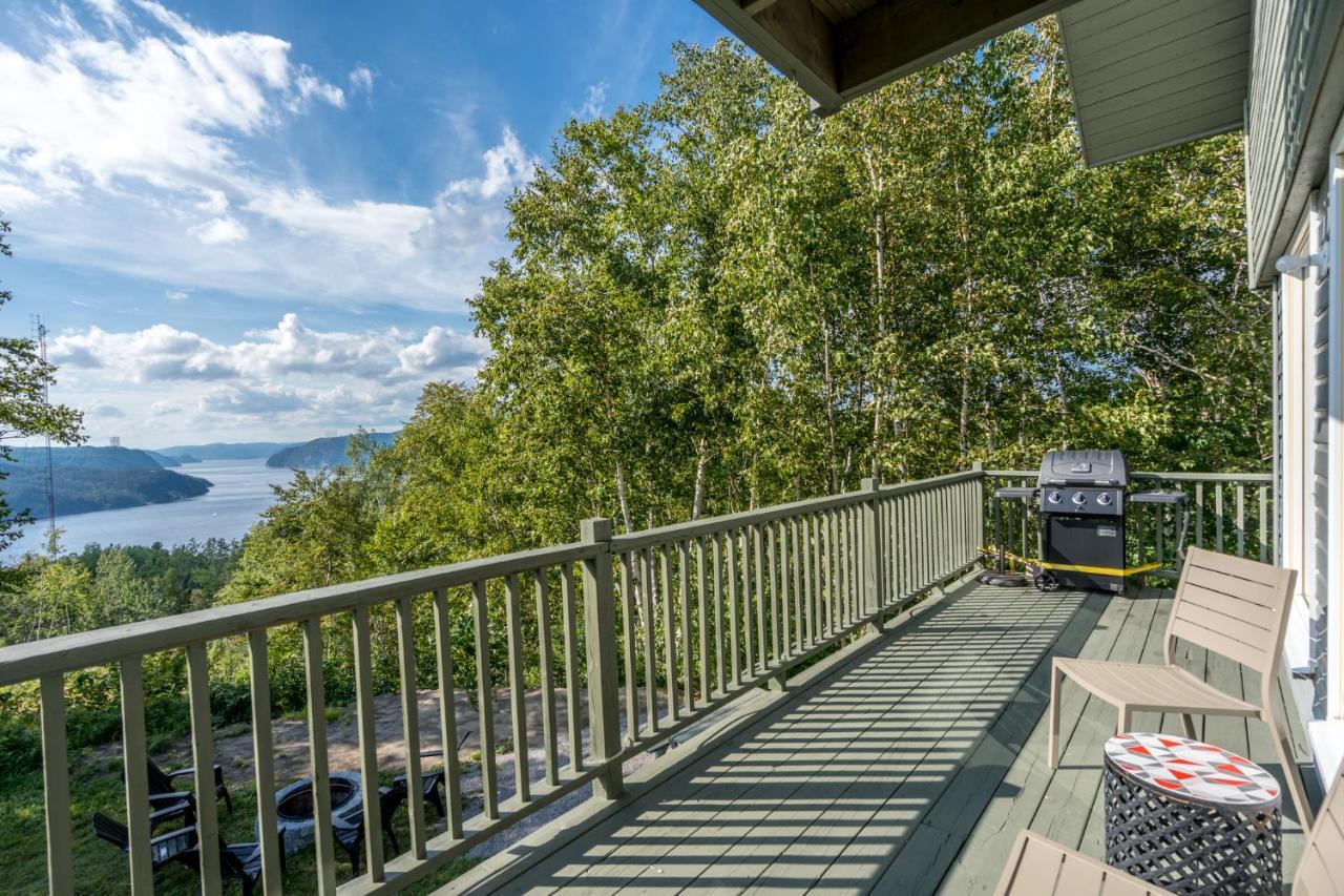 Montfjord - Chalets, Spa Et Vue - Chantafjord #2 Sacre-Coeur Dış mekan fotoğraf
